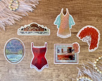 Showgirl Stickers Full Collection (6 Stickers)