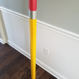 4 Foot Whole Handcrafted Giant Pencil, Wall Art, Teacher, Classroom Art ...
