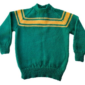 PDF download Rufty Tufty Toddler's sweaters knitting pattern & cap sizes: 18 to 22 inch chest Children's with button opening image 2