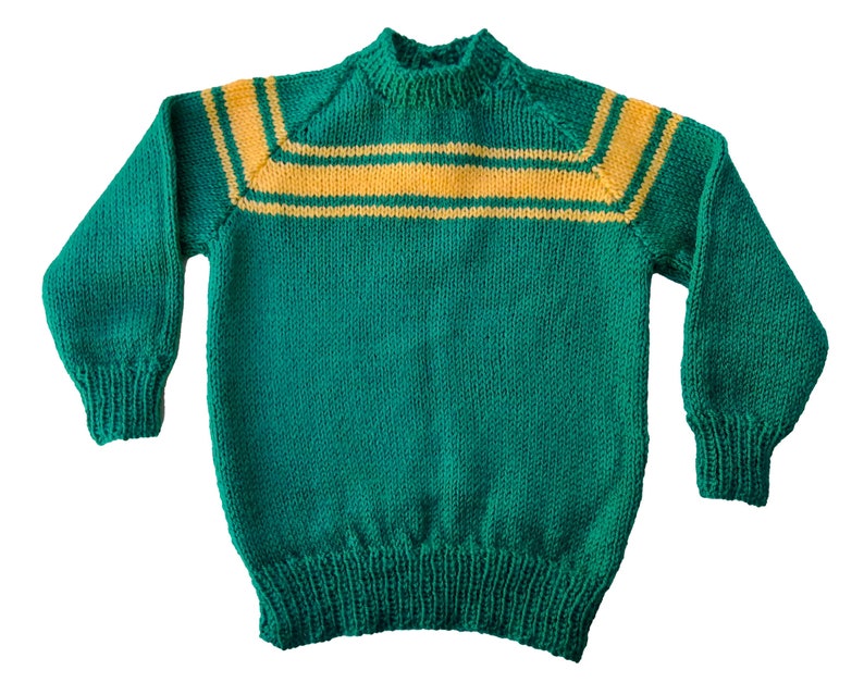 PDF download Rufty Tufty Toddler's sweaters knitting pattern & cap sizes: 18 to 22 inch chest Children's with button opening image 2