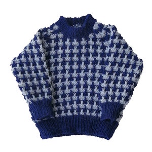 PDF download Rufty Tufty Toddler's sweaters knitting pattern & cap sizes: 18 to 22 inch chest Children's with button opening image 3