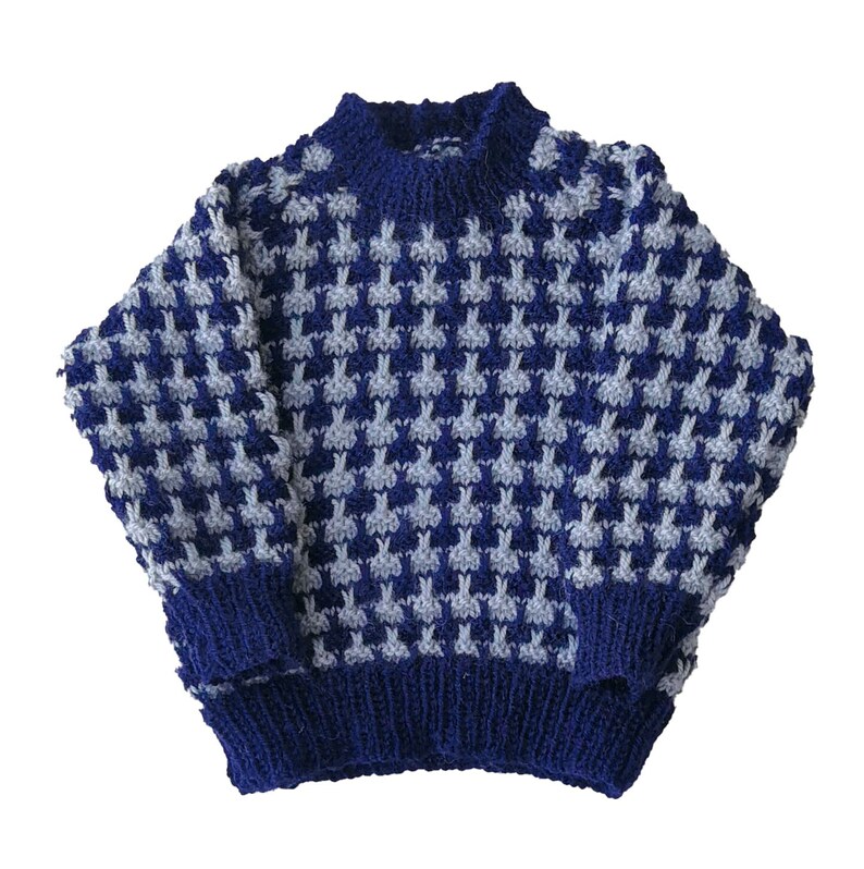 PDF download Rufty Tufty Toddler's sweaters knitting pattern & cap sizes: 18 to 22 inch chest Children's with button opening image 3