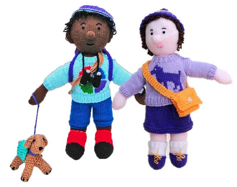 Cute Dolls to Knit PDF Knitting Pattern Dog Ballerina Etsy UK