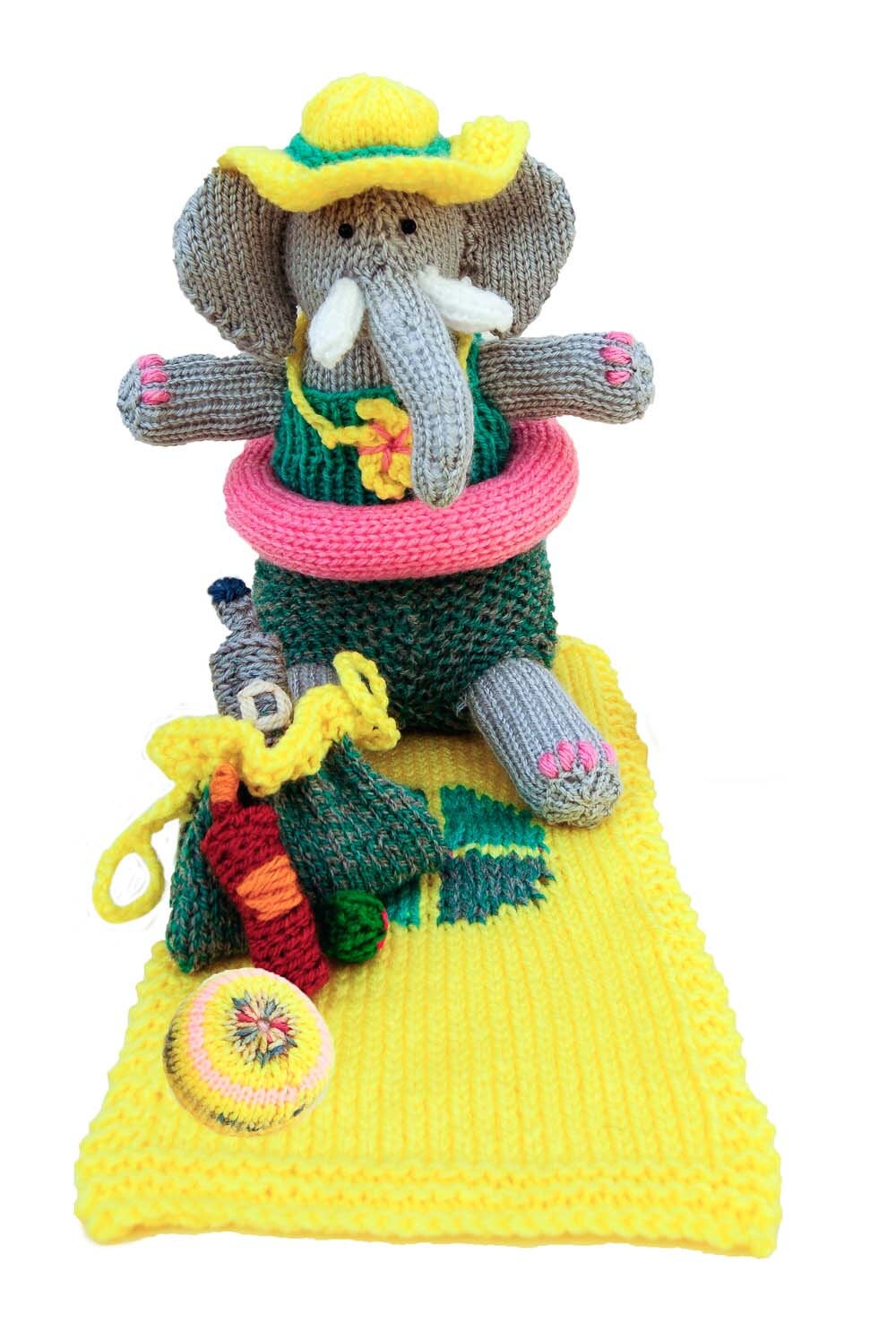 Cute Toys to Knit PDF Knitting Pattern Monkey and Elephant Etsy UK
