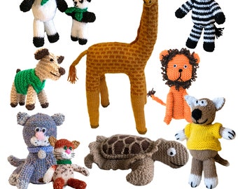 レッサーパンダのルビーのぬいぐるみ。手作りのぬいぐるみコレクション