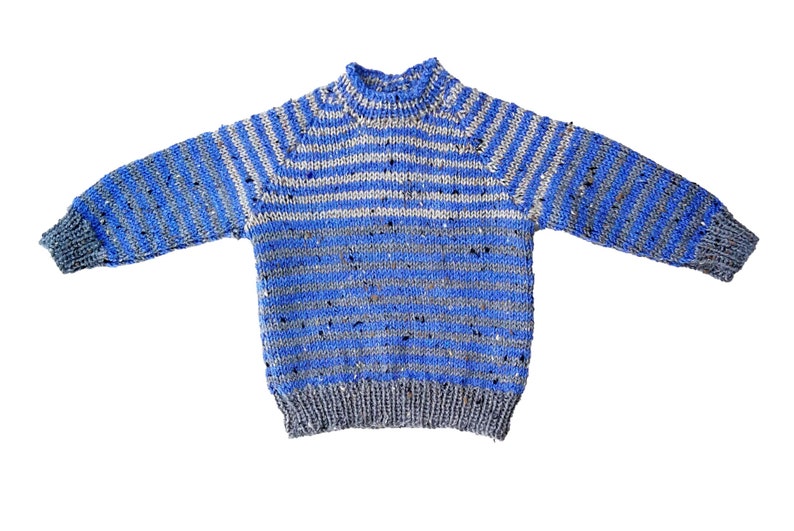 PDF download Rufty Tufty Toddler's sweaters knitting pattern & cap sizes: 18 to 22 inch chest Children's with button opening image 6