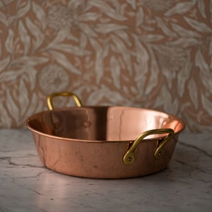 Copper Pan - Fait Tout Pan - Copper Jam Pot - Fry Pan - Copper Sauté Pan - Copper Pot - Copper Cookware - Copper Kitchenware