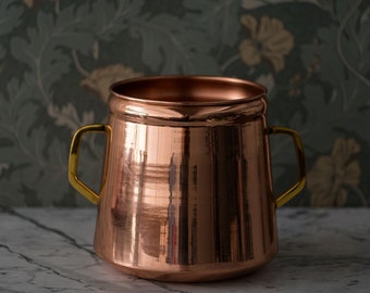 Copper Planter - Flower Vase - Copper Vase - Centerpiece - Flower Holder - Vintage Copper - Flower Arrangements - Planter