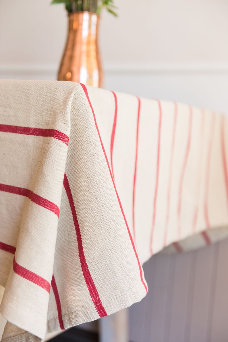 TheGalleyAndFenShop Cotton Tablecloth - Thumbnail 5