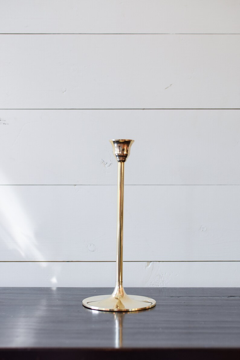 Brass Candlesticks Set of 3 Candle Holders Candlesticks Etsy