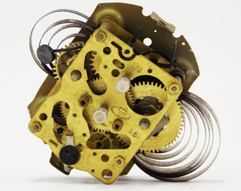 Steampunk watch parts movements watch repair clock parts mechanism watch gears steampunk parts metal watches pieces clockworks parts brass