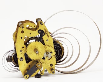clock parts clock gears brass mechanism steampunk clock projects movement clock repair brass balance clockworks parts alarm clock jewelry