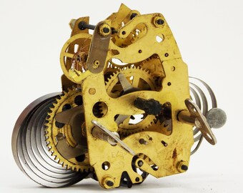 brass mechanism clock parts gears brass clock balance alarm clock repair steampunk parts brass clock broken finding clock spring watch parts