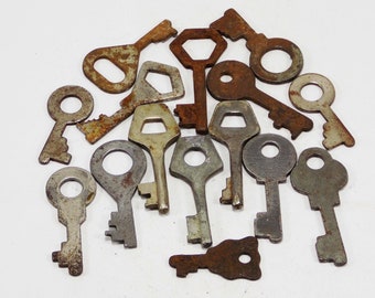 chaves de esqueleto steampunk suprimentos chaves de jóias chaves primitivas chaves antigas autênticas chaves vintage chaves rústicas únicas chaves de metal chaves pequenas