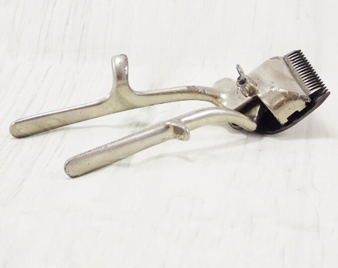 Hair Clipper Mechanical Hair Cutter Hair Trimmer Barber Tool Etsy