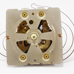 Clock Parts Clock Gears Brass Plate Mechanism Clock Repair Alarm Clock ...