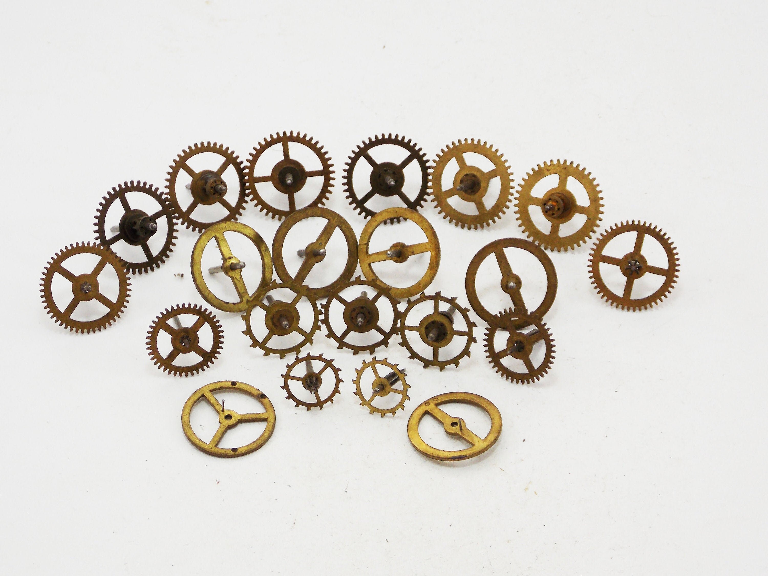Clock gears clock parts watch gears watch parts clock pieces Etsy