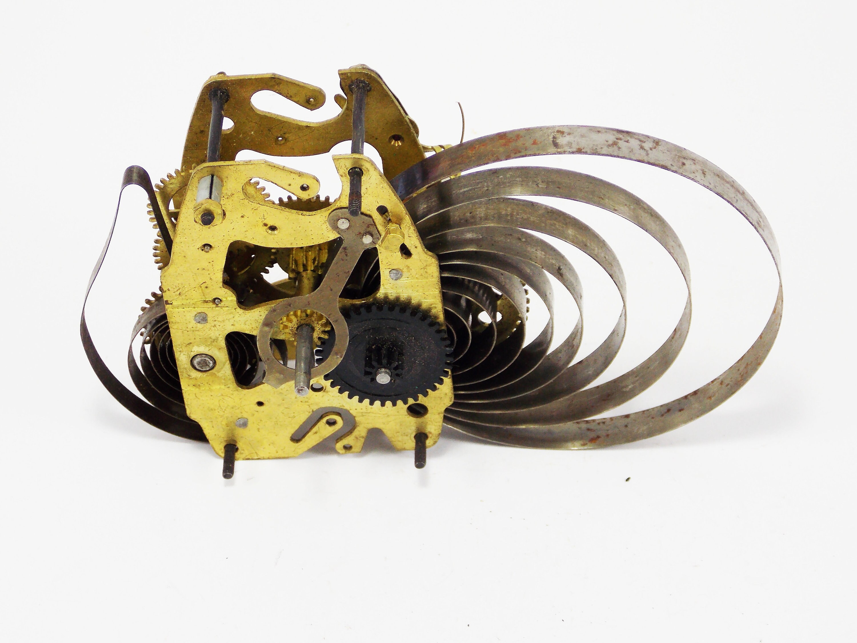 Clock parts mechanism clock repair movement clock gears brass Etsy