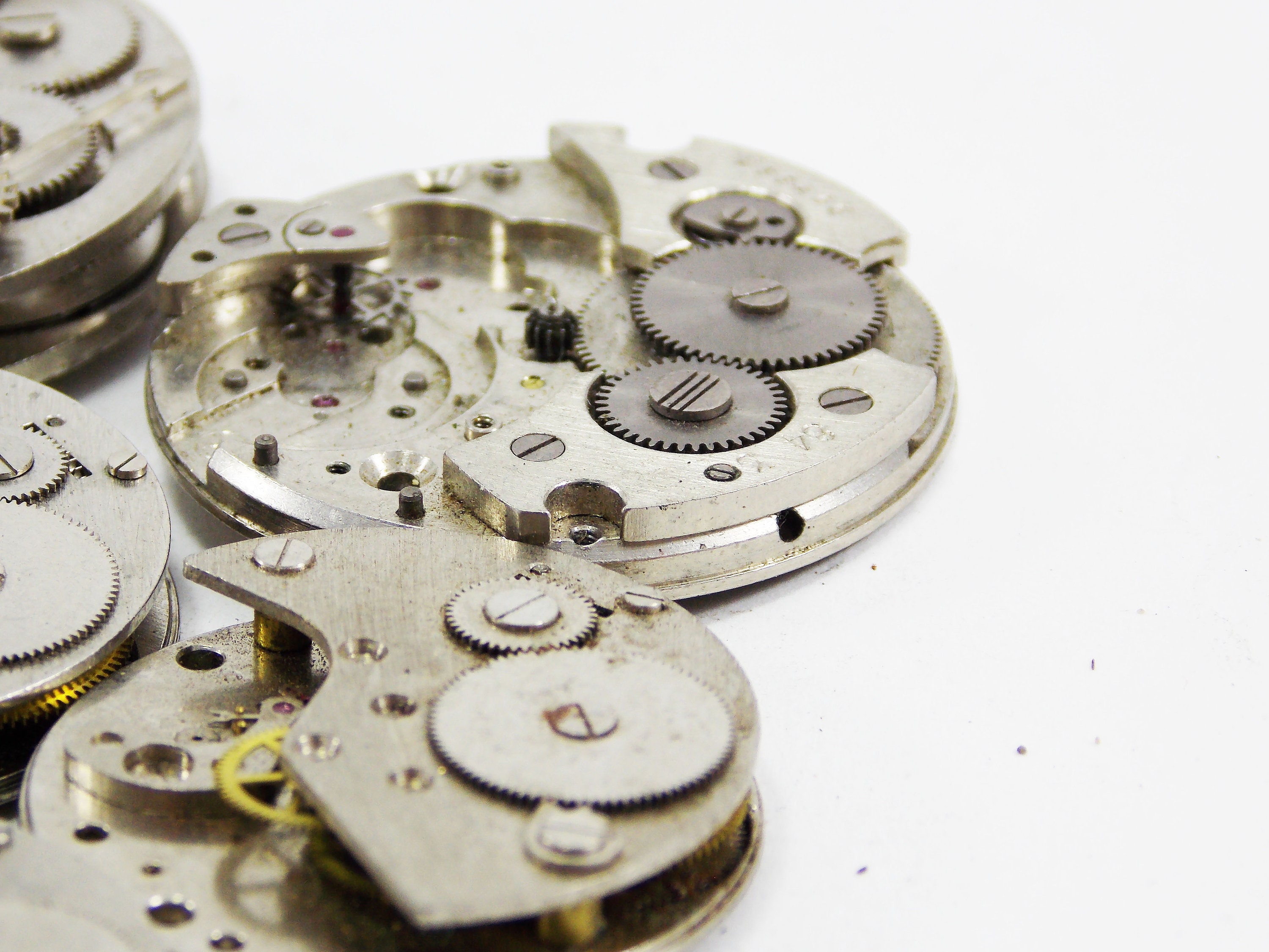 Stopwatch timer pocket watch parts movement watch repair Etsy