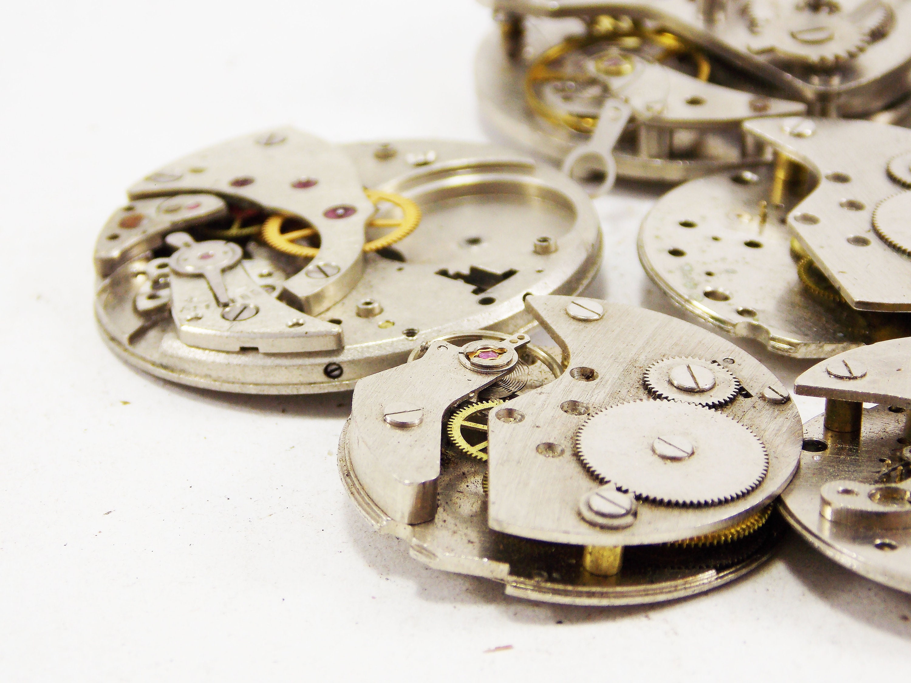 Stopwatch timer pocket watch parts movement watch repair Etsy