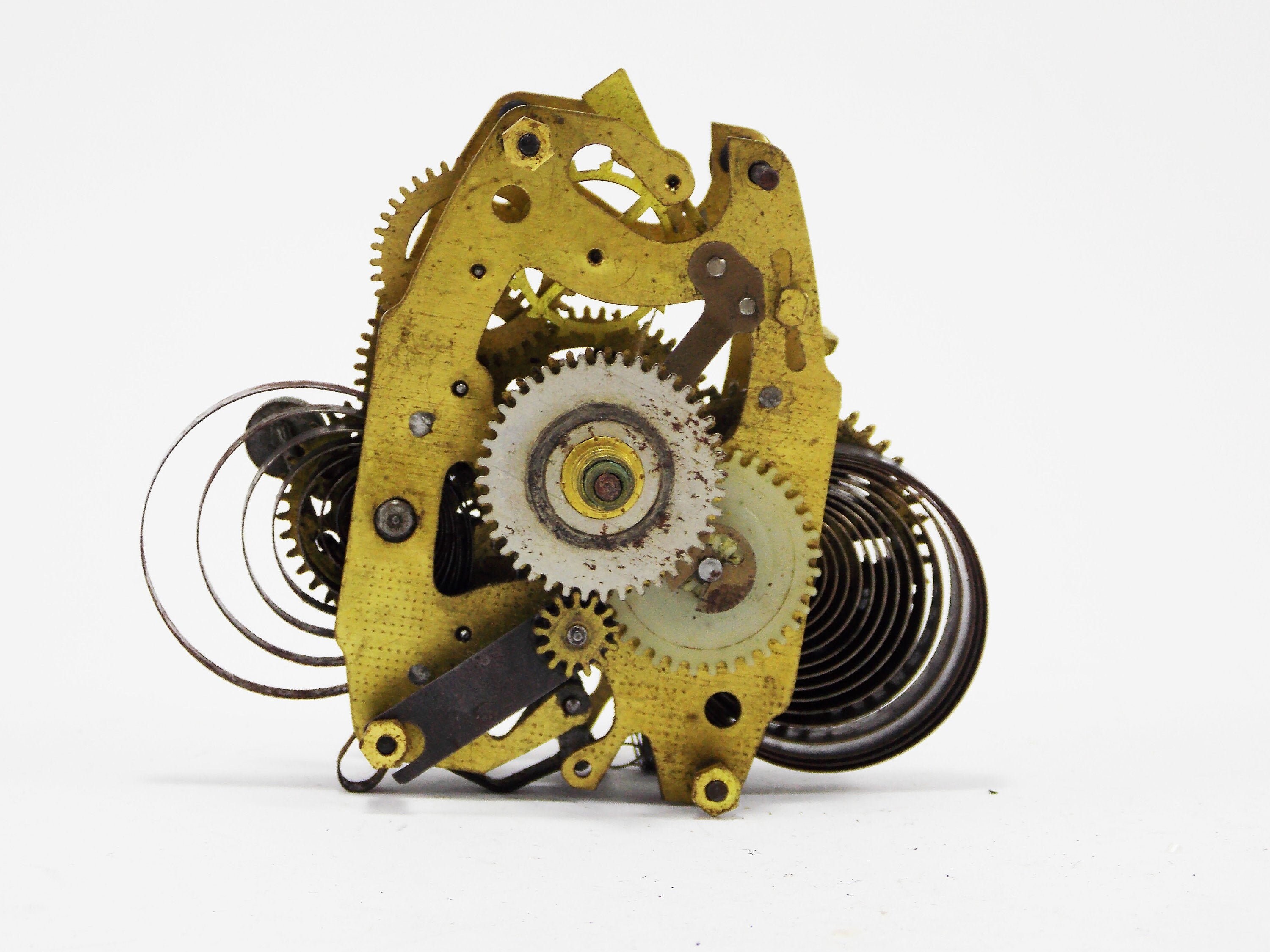 Movement clock repair mechanism clock parts clock gears brass Etsy