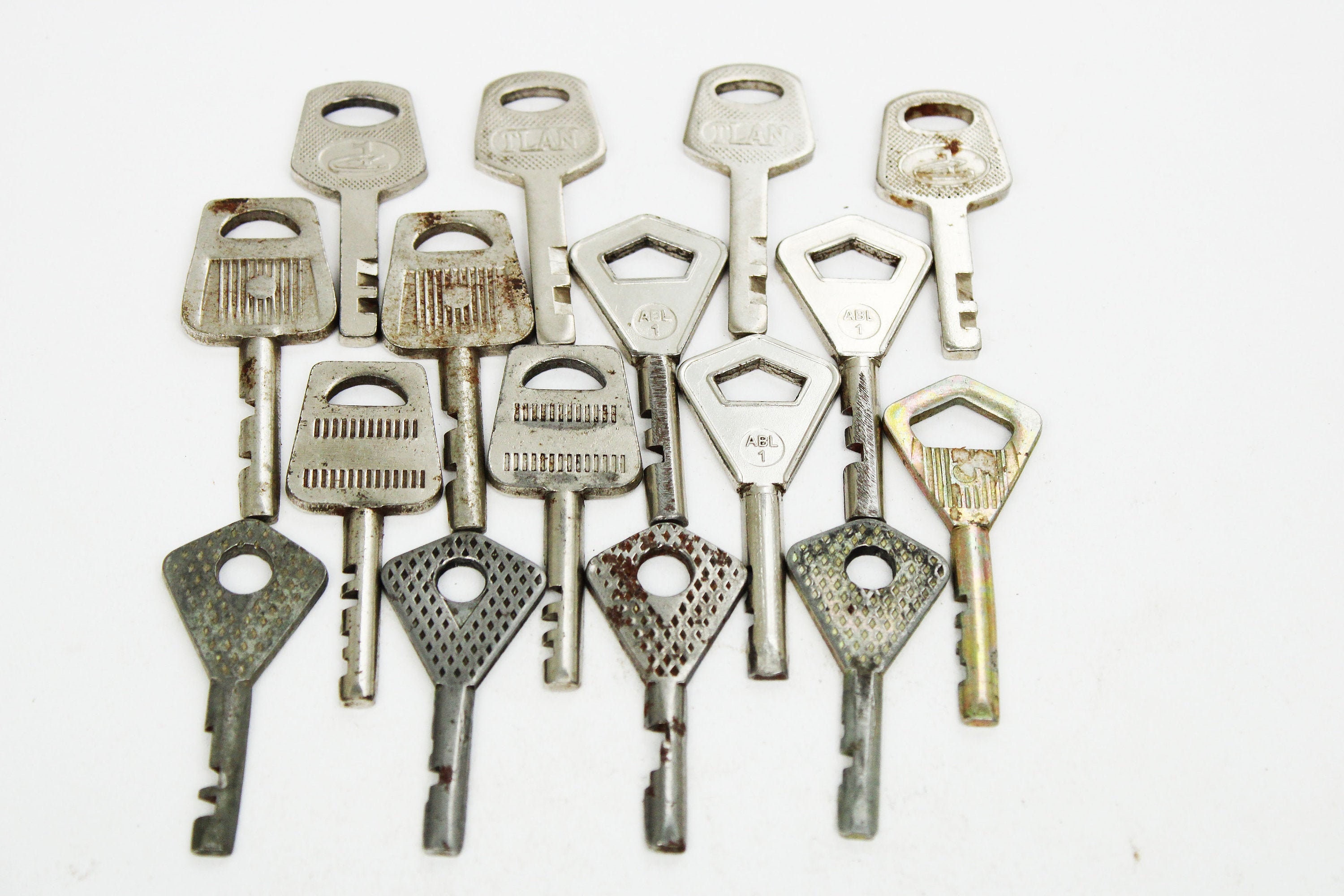 House keys skeleton keys antique original keys steampunk Etsy