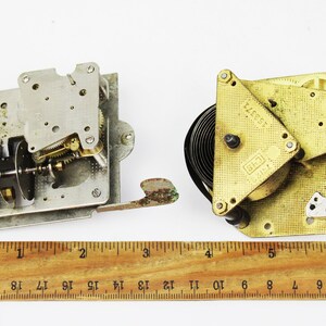 Mechanism Clock Steampunk Parts Clock Parts Broken Clock Gears Brass ...