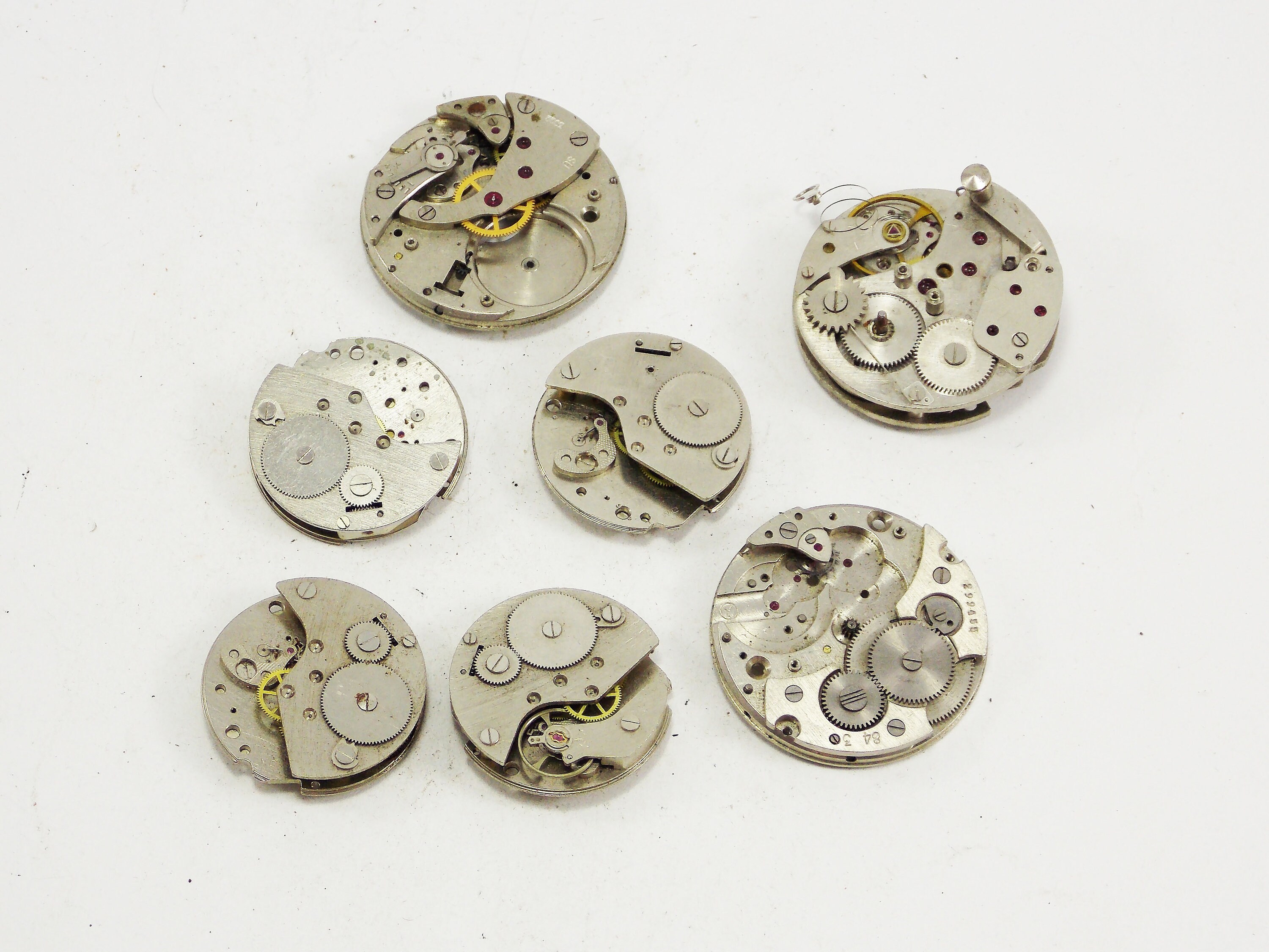 Stopwatch timer pocket watch parts movement watch repair Etsy