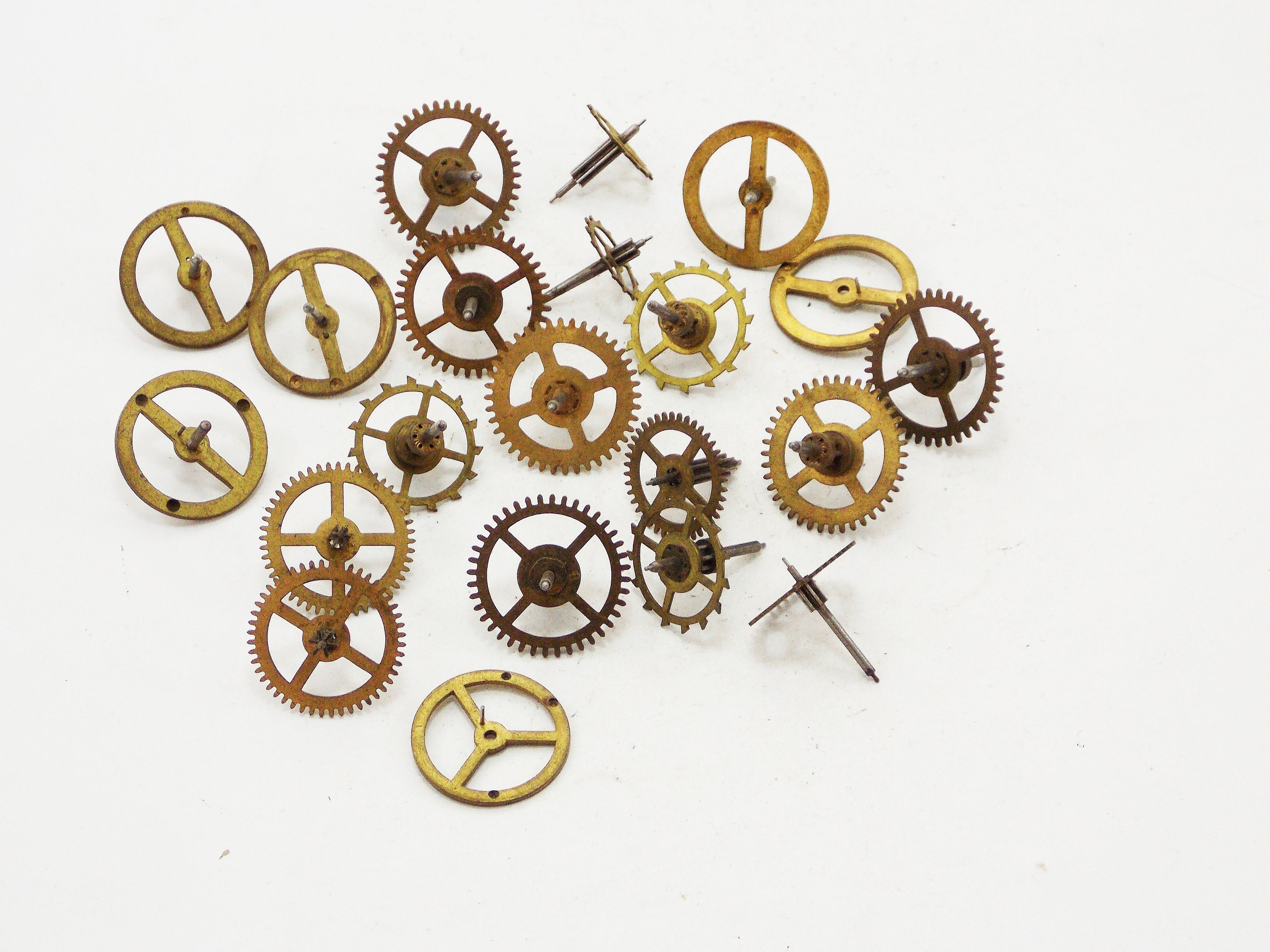Clock gears clock parts watch gears watch parts clock pieces Etsy