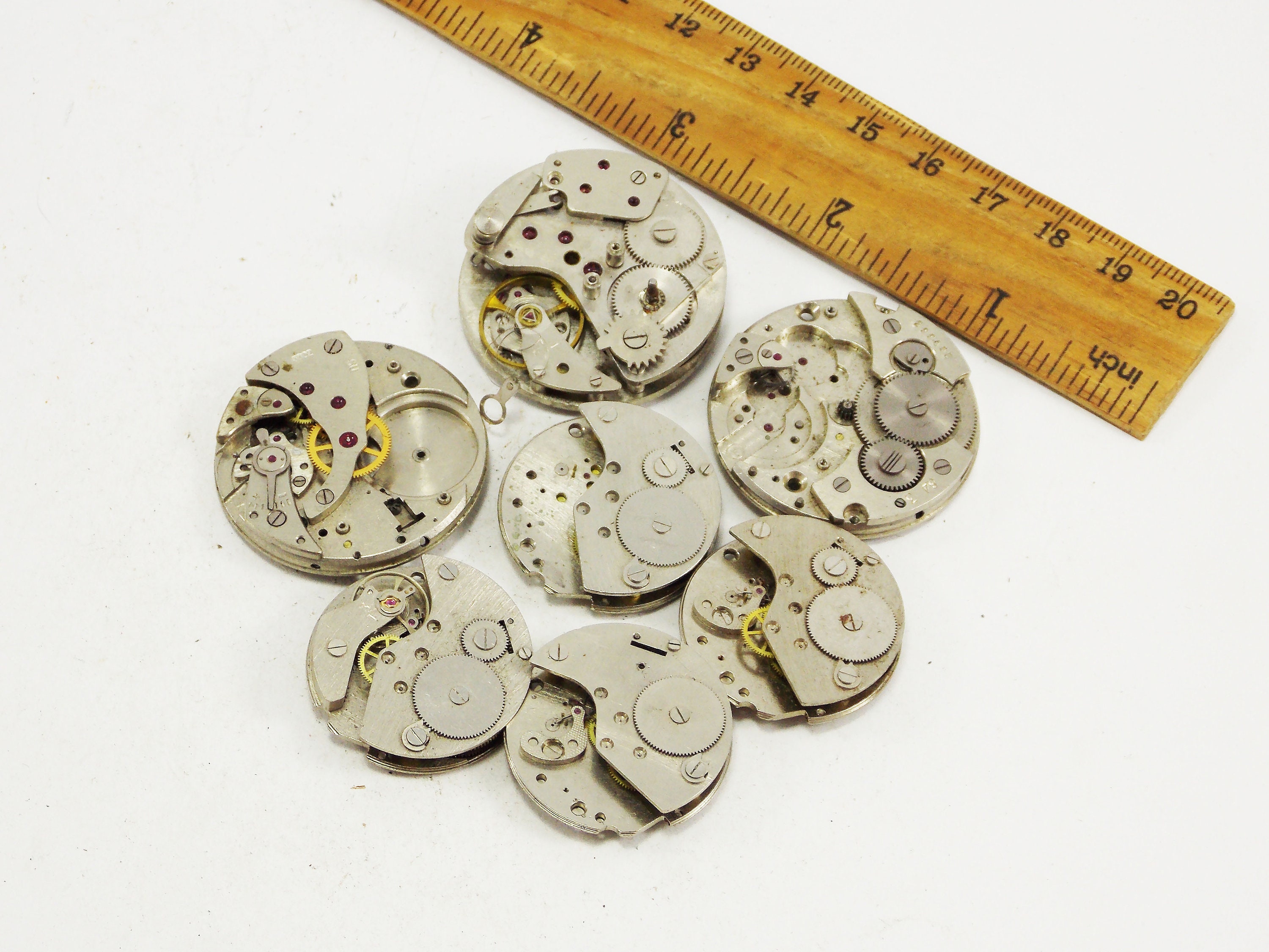 Stopwatch timer pocket watch parts movement watch repair Etsy