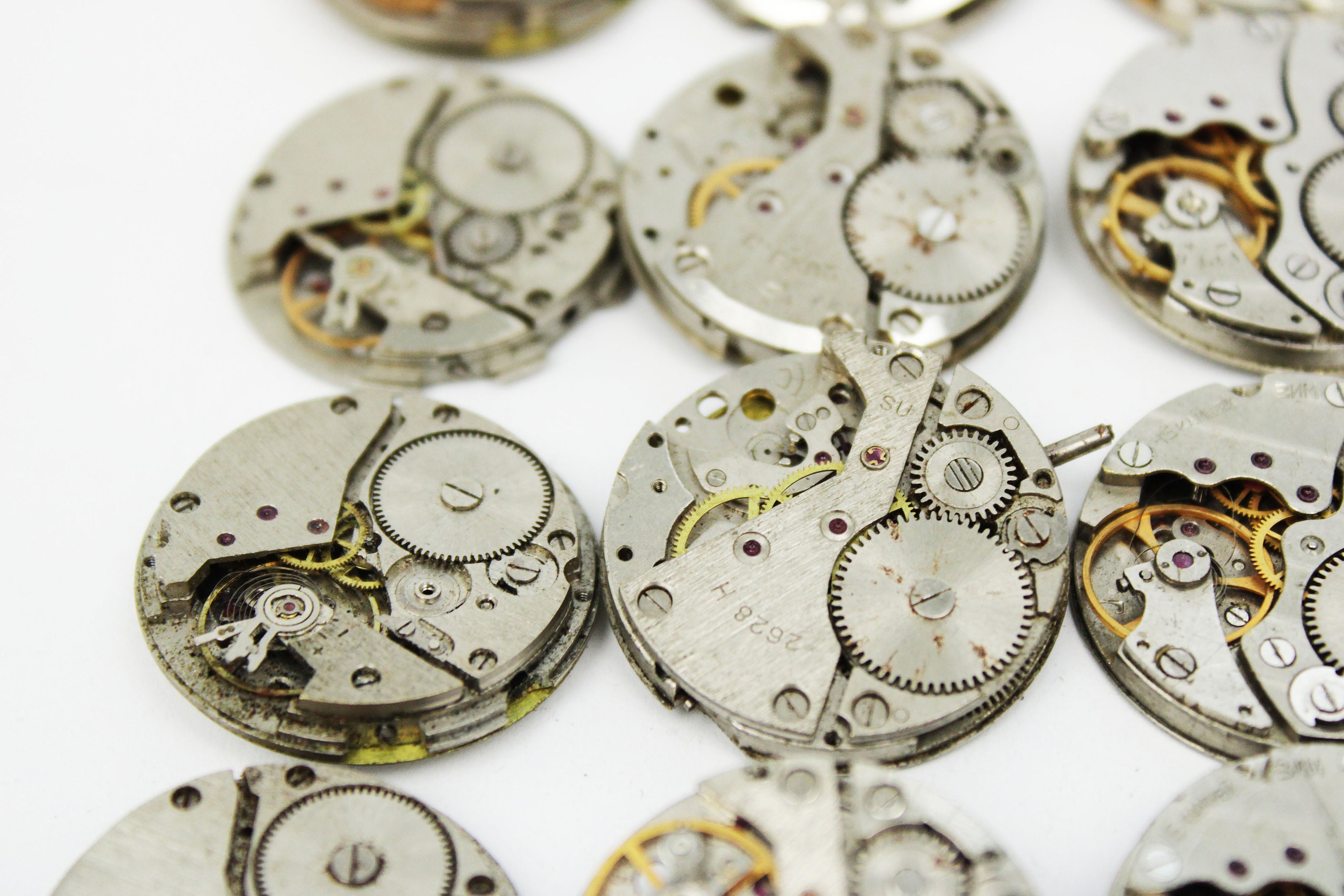 Mechanism watch parts movements watch repair men watch round Etsy