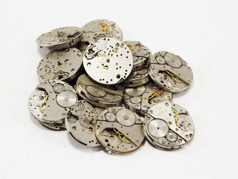 Mechanical watch parts movements watch repair watch gears Etsy