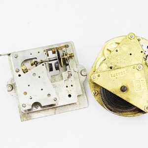 Mechanism Clock Steampunk Parts Clock Parts Broken Clock Gears Brass ...