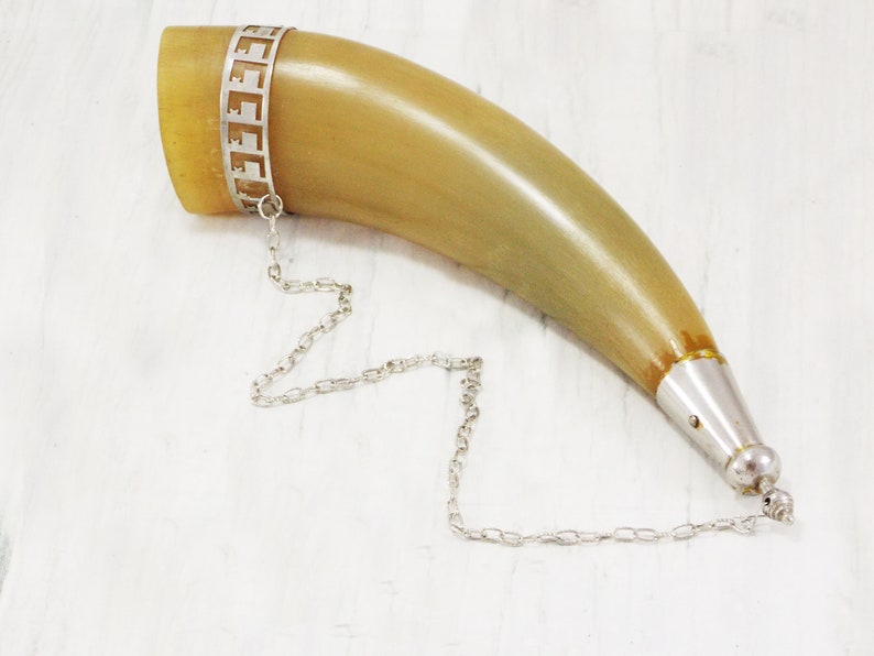 Drinking horn alcohol cup buffalo horn bachelor party bull Etsy