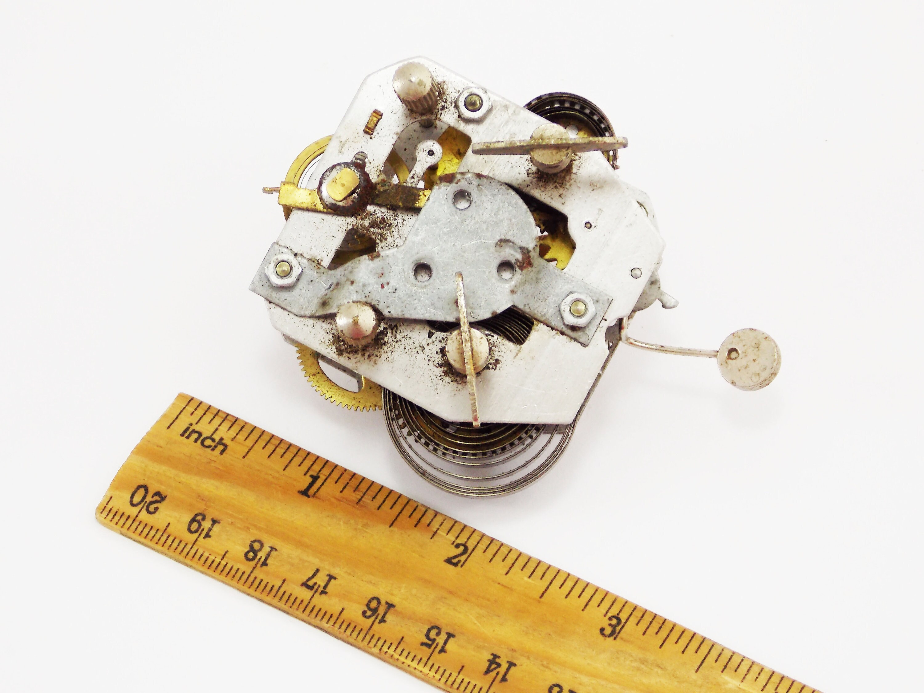 Clock gears alarm clock parts components clock tools metal Etsy