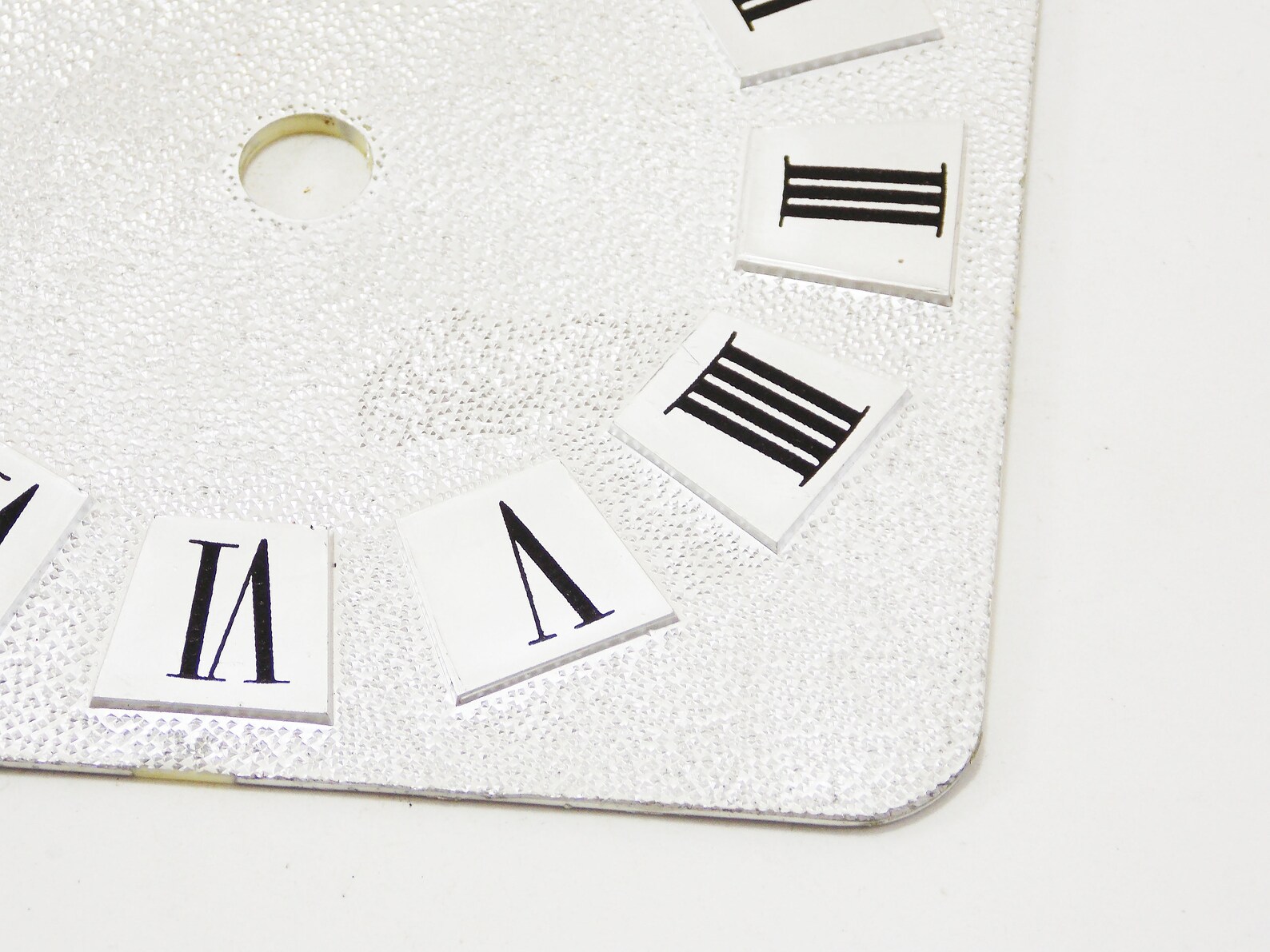 Clock face square clock dial movement clock parts clock repair Etsy