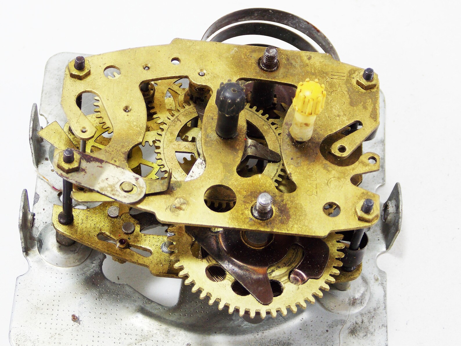 Clock gears brass mechanism clock parts movement clock repair Etsy