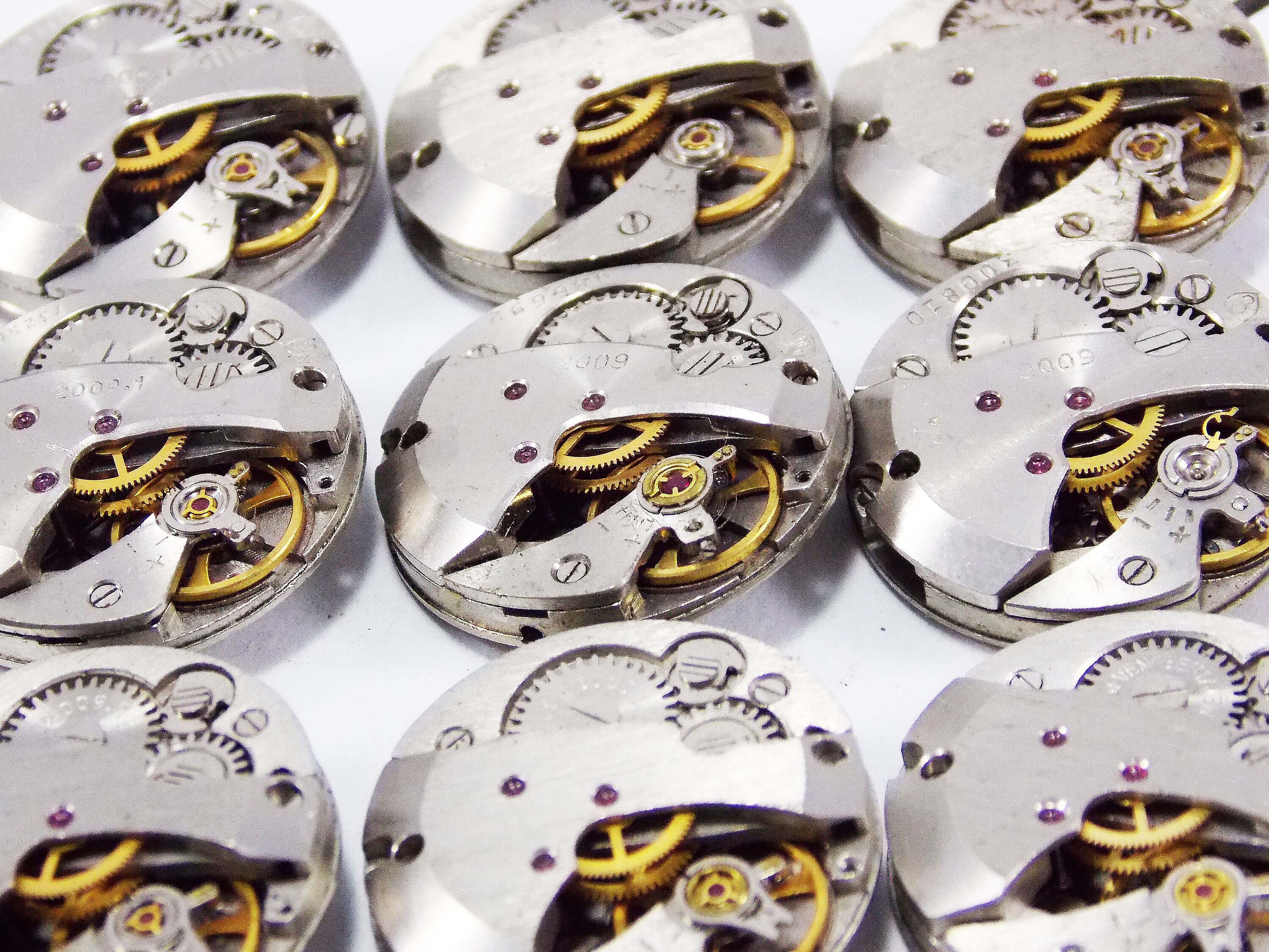 Watch gears movement watch parts mechanism watch repair Etsy