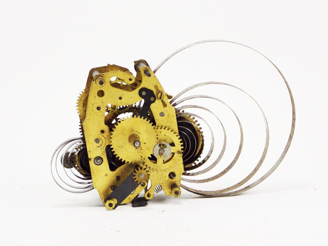 Clock Parts Clock Gears Brass Mechanism Steampunk Clock Projects