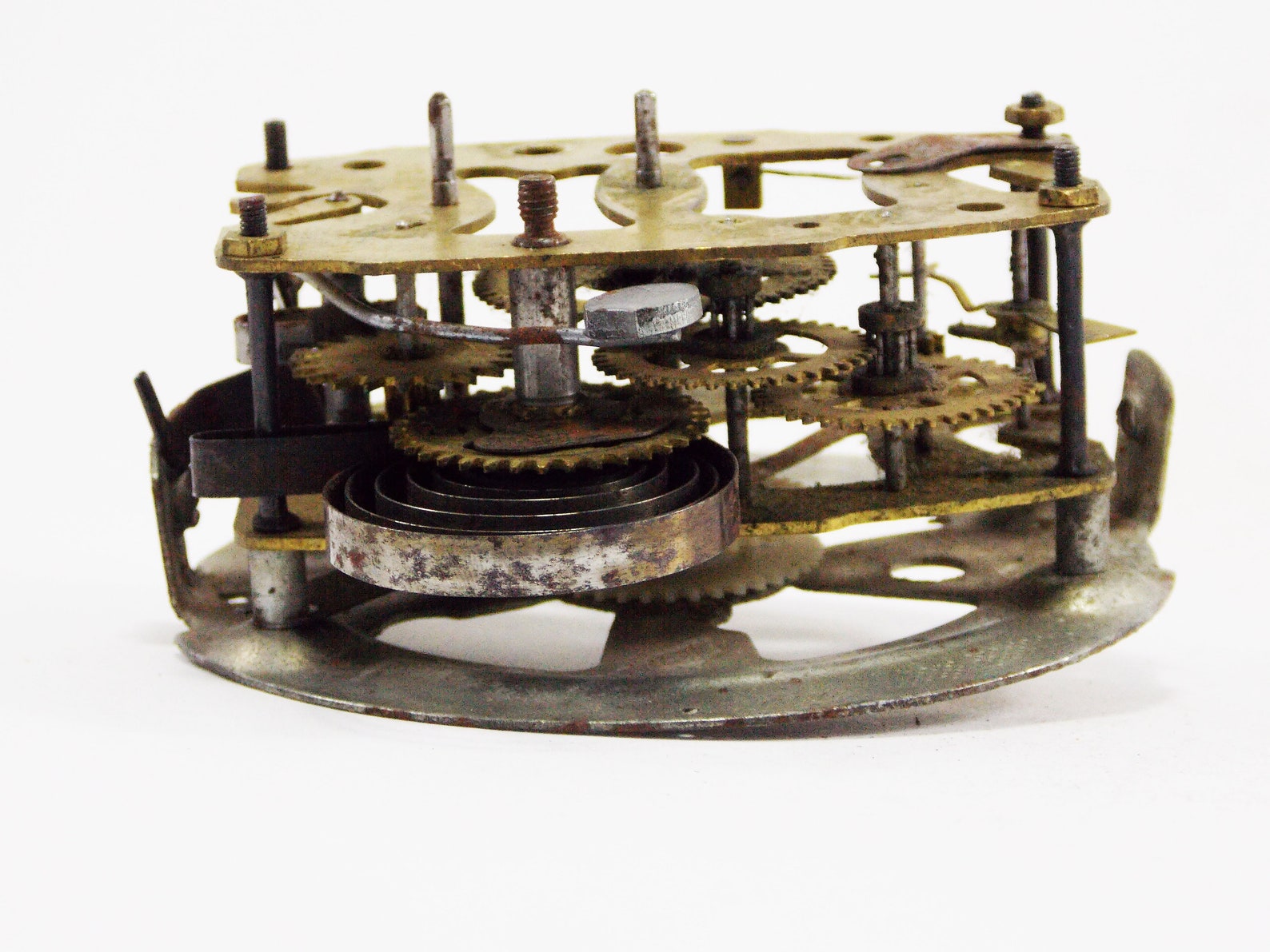 Mechanism clock repair alarm clock parts clock gears brass Etsy