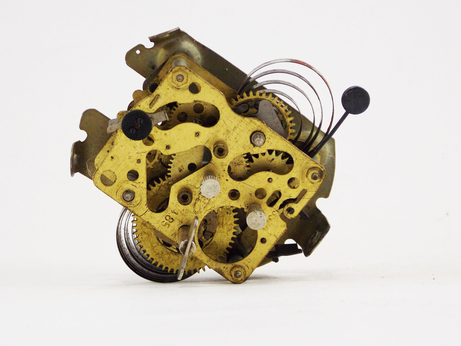 Clock parts clock repair alarm clock broken mechanism brass Etsy