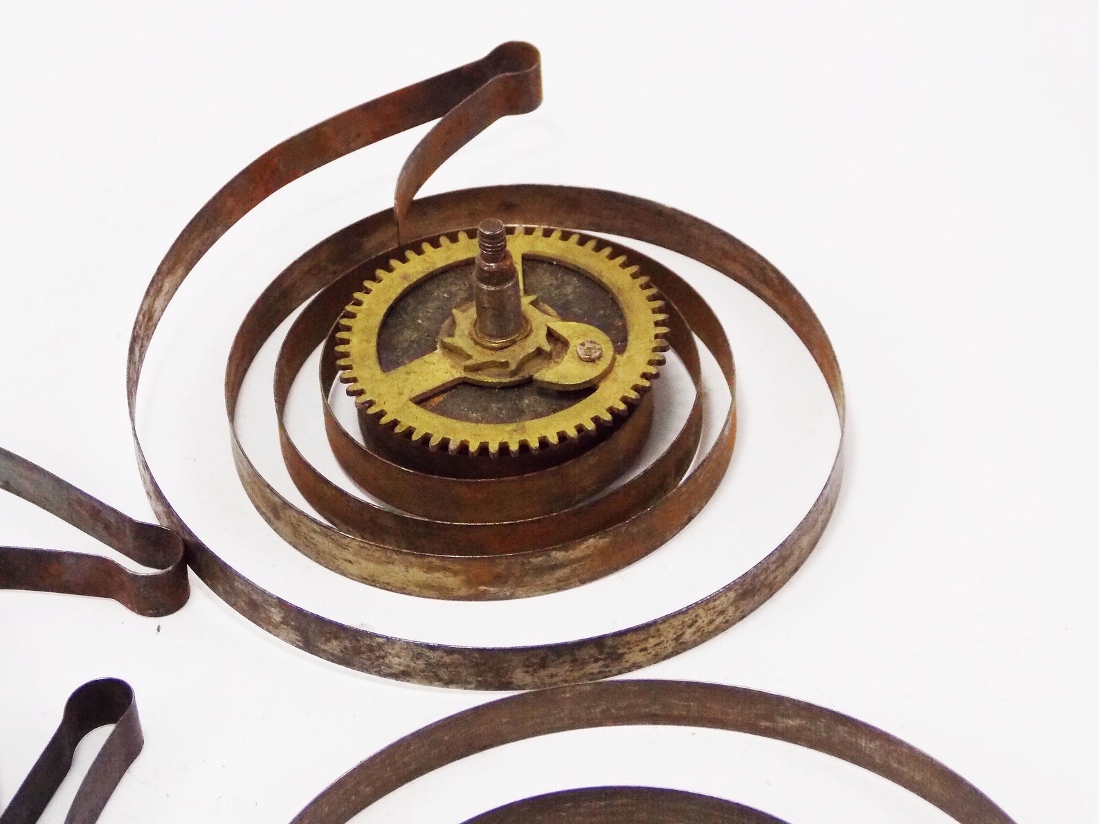 Components clock springs alarm clock parts mechanism clock Etsy