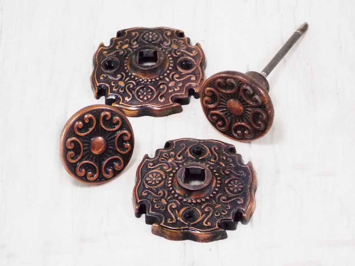 Door knobs antique rustic knobs door furniture Etsy