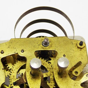 Clock Parts Clock Gears Brass Plate Mechanism Clock Repair Alarm Clock ...
