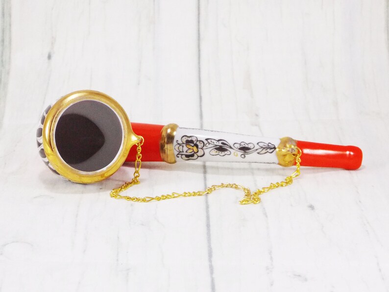 tobacco pipe glass pipe ceramic pipe smoking pipe tobacco bowl ceramic present man wall decor old collectible vintage pipe old pipe rare