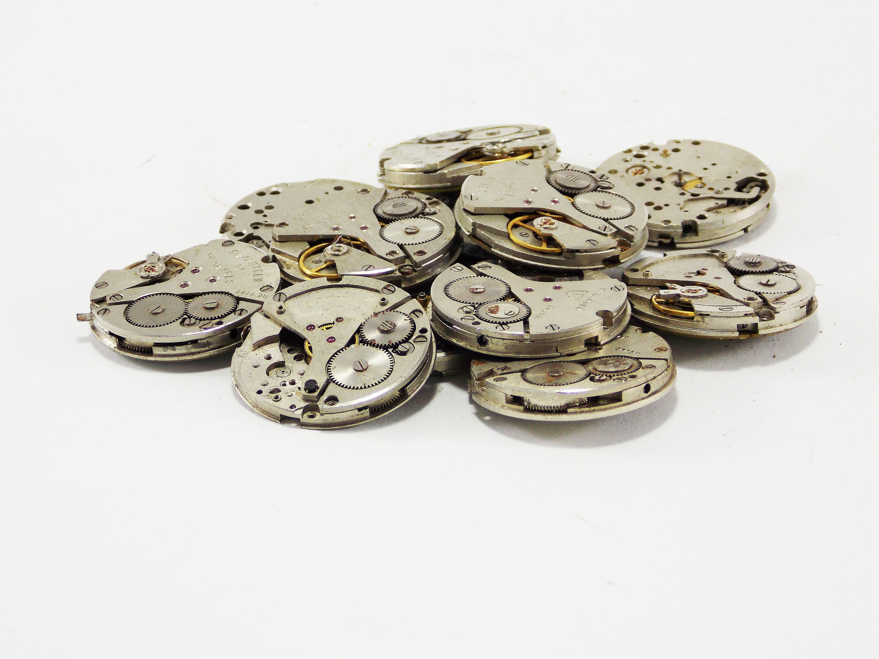 Watch plates watch round watchmaker mechanical watch parts Etsy