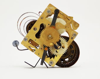clock gears brass clock parts clock repair steampunk parts movement watch parts alarm clock springs watch gears clock balance brass jewelry