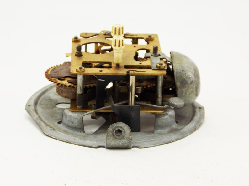 Movement clock parts alarm clock repair brass mechanism clock Etsy