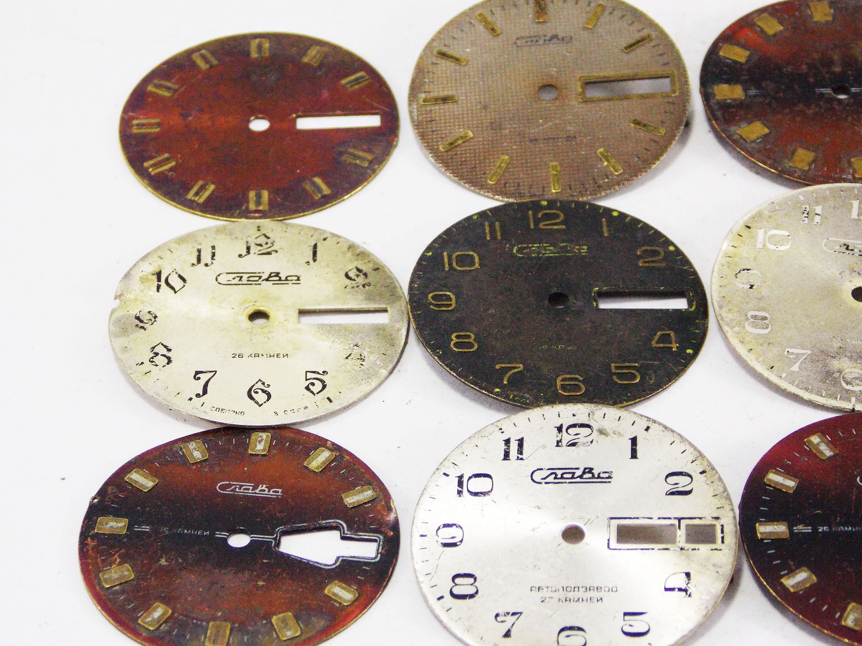 Watch faces watch making watchmaker watch parts round watch Etsy