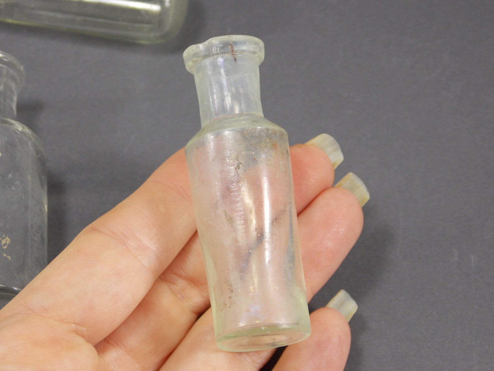 Collectible bottles medical glass bottles clear jars Etsy